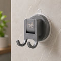 Wall-Mounted Suction Cup Double Hook